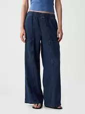 High Rise Utility Easy Jeans offers at $84.99 in Gap