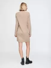 CashSoft Cable-Knit Mini Sweater Dress offers at $89.99 in Gap