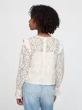 Kids Ruffle Lace Top offers at $44.99 in Gap