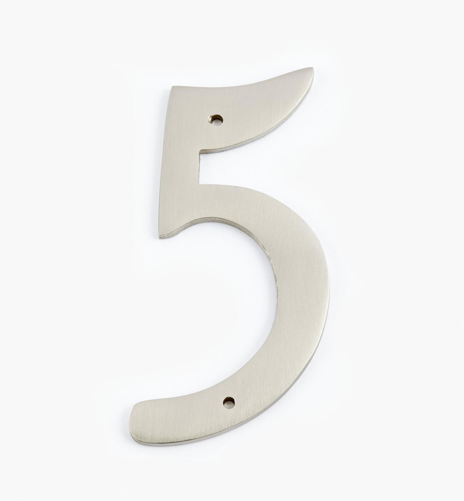 Script Cast Brass House Numbers offers at $7.6 in Lee Valley Tools