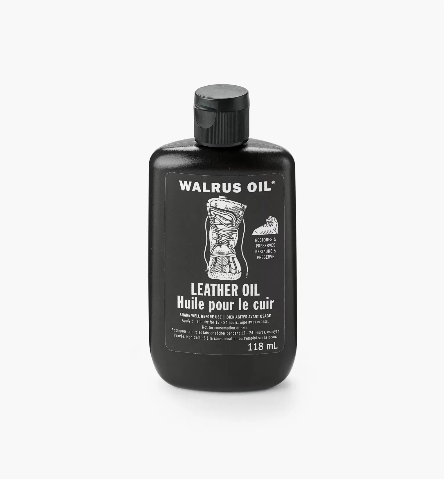 Walrus Oil Leather Oil offers at $12.95 in Lee Valley Tools