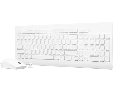 Lenovo 510 Wireless Combo Keyboard & Mouse (White) - US English offers at $28.99 in Lenovo