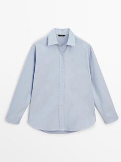 Plain Oxford shirt offers at $99.9 in Massimo Dutti