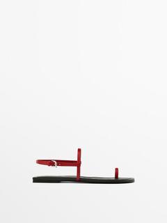 Flat sandals - Limited Edition offers at $219 in Massimo Dutti