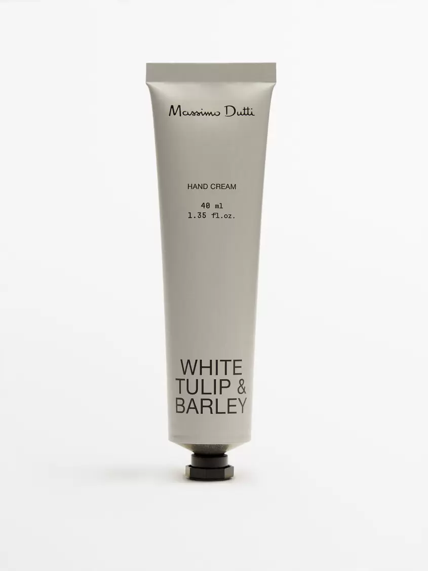 (40 ml) White Tulip & Barley hand cream offers at $9.9 in Massimo Dutti