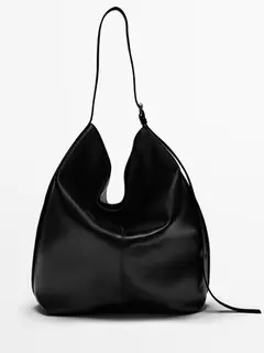 Long nappa leather bag offers at $529 in Massimo Dutti