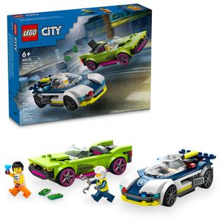 LEGO City Police Car and Muscle Car Chase Pretend Play Toy 60415 offers at $19.99 in Mastermind Toys