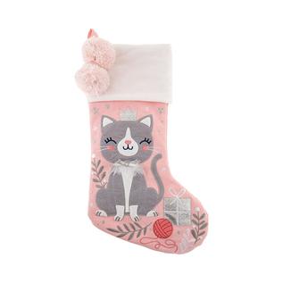 Embroidered Cat Stocking offers at $19.99 in Mastermind Toys