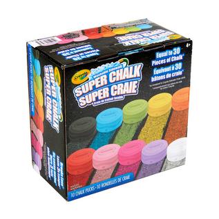 Crayola Super Chalk, 10 Count offers at $12.79 in Mastermind Toys