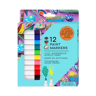 IHeartArt 12 Acrylic Paint Markers offers at $9.59 in Mastermind Toys