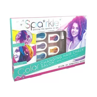 Spa*rkle Colour Changing Hair Chalk Set offers at $23.09 in Mastermind Toys