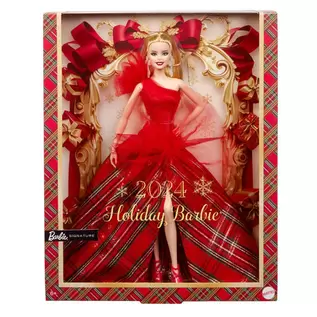 Barbie Holiday Doll - Blonde offers at $49.99 in Mastermind Toys