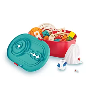 Hape Quadrilla Stack Track Bucket Set offers at $119.99 in Mastermind Toys