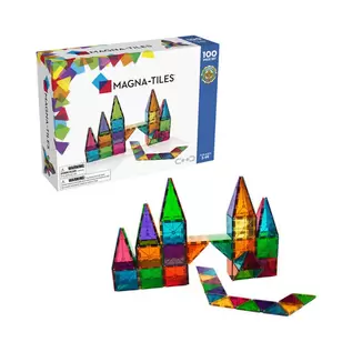 MAGNA-TILES Classic 100-Piece Magnetic Construction Set, The ORIGINAL Magnetic Building Brand offers at $129.99 in Mastermind Toys