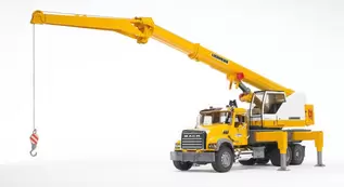 Bruder MACK Granite Crane Truck offers at $124.99 in Mastermind Toys