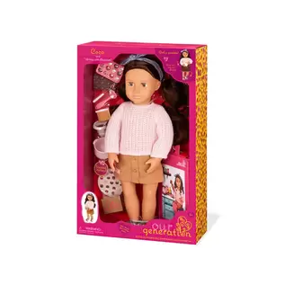 Our Generation 18" Coco Deluxe Doll with Book offers at $49.99 in Mastermind Toys