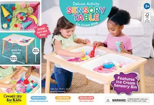 Deluxe Activity Sensory Table with Ice Cream Shop offers at $129.99 in Mastermind Toys