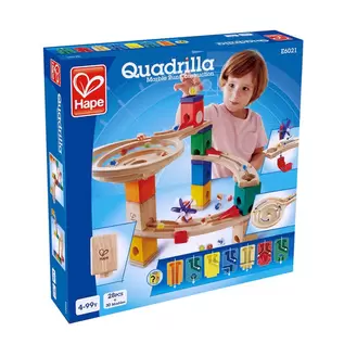 Hape Quadrilla Race to the Finish Marble Run offers at $37.49 in Mastermind Toys