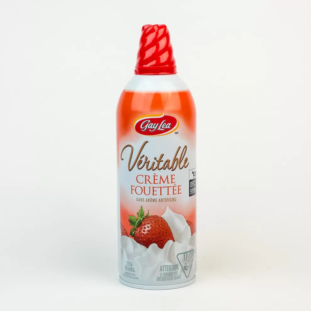 Whipped Cream Spray 225 g offers at $4.69 in Mayrand