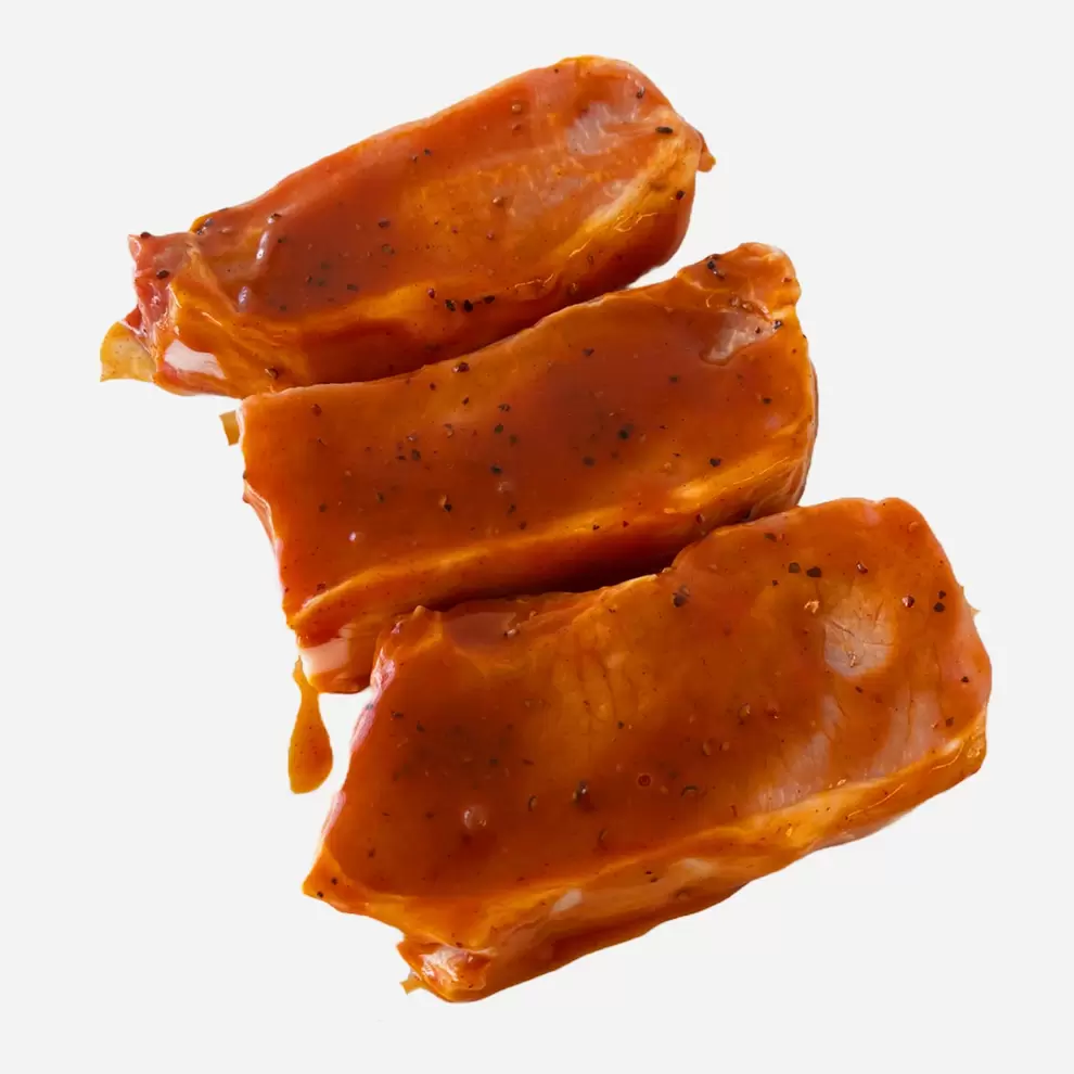 Boneless Marinated Pork Chop 200 g x3 offers at $10.99 in Mayrand